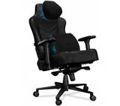 Fotele gamingowe - Yumisu 2053 Magnetic Biurowy do 150kg Skóra ECO Czarny - miniaturka - grafika 1