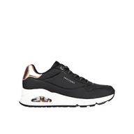 Buty trekkingowe damskie - Buty na co dzień damskie SKECHERS UNO SHIMMER AWAY - miniaturka - grafika 1