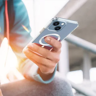 Dux Ducis Clin magnetyczne etui do iPhone 14 kompatybilne z MagSafe przezroczysty - Etui i futerały do telefonów - miniaturka - grafika 12