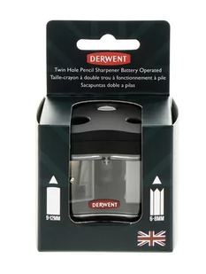 Derwent derwent zamiennik w na baterie z otworami podwójnymi-temperówka 2302332 - Temperówki - miniaturka - grafika 1