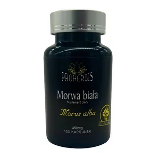 Proherbis Morwa Biała 100 k - Suplementy naturalne - miniaturka - grafika 1