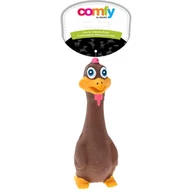 Zabawki dla psów - Comfy Zabawka Chicken 19 cm Brązowa - miniaturka - grafika 1