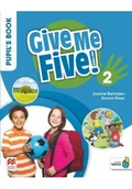 Książki do nauki języka angielskiego - Give Me Five! 2 Pupil's Book+ kod online - miniaturka - grafika 1