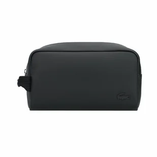 Lacoste Men's classic Kosmetyczka 25.5 cm noir - Kosmetyczki, organizery i kuferki - miniaturka - grafika 1