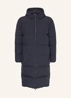 Płaszcze damskie - Tommy Hilfiger Płaszcz Puchowy blau - miniaturka - grafika 1