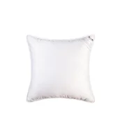 Poduszki - Poduszka z włókna alpaki MY ALPACA, Rozmiar - 50x70, Kolor - niebieska lamówka  - miniaturka - grafika 1