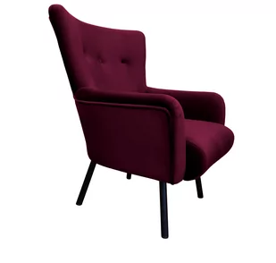 Fotel TULIP USZAK nogi czarne - Fotele - miniaturka - grafika 1