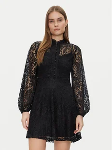 Vila Sukienka codzienna 14109364 Czarny Slim Fit - Sukienki - miniaturka - grafika 1