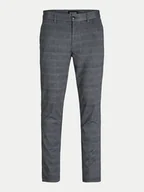 Spodnie męskie - Jack & Jones Chinosy Marco 12249310 Szary Slim Fit - miniaturka - grafika 1