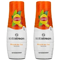 Syropy i koncentraty owocowe - 2x SODASTREAM SYROP KONCENTRAT LIPTON ICE TEA BRZOSKWINIA SOK DO WODY - miniaturka - grafika 1
