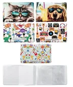 Dyplomy i okładki - Okładka na dokumenty ucznia z nadrukiem MIX - Panta Plast - miniaturka - grafika 1