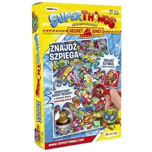 SuperThings Secret Spies Znajdź szpiega Nowa - Poradniki hobbystyczne - miniaturka - grafika 1