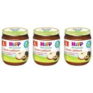 Desery dla dzieci - Hipp Śliwki z jabłkami po 4. miesiącu zestaw 3 x 125 g Bio - miniaturka - grafika 1