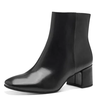 MARCO TOZZI Damskie botki Zip+Slip 2-25049-41, czarny, 38 EU - Botki damskie - miniaturka - grafika 1