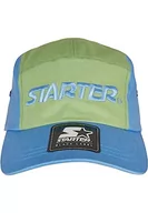 Czapki damskie - STARTER BLACK LABEL Unisex Fresh Jockey Cap czapka baseballowa, zielony (jadegreen/błękitny), jeden rozmiar - miniaturka - grafika 1