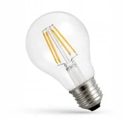 Żarówki LED - Żarówka Led E27 8,5W b.ciepła 1100lm przeźroczysta Cog Filament Ściemnialna - miniaturka - grafika 1