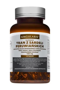 ACTIVEPHARM LABS SP. Z O.O. SP.K. Singularis Superior tran z sardeli peruwiańskich 120 kapsułek 3246462 - Witaminy i minerały - miniaturka - grafika 1