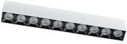 Lampy sufitowe - Nowodvorski Midi 10050 spot listwa plafon lampa sufitowa 10x40W LED biały - miniaturka - grafika 1
