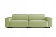 Sofy i kanapy - Sofa modułowa dwuosobowa California tkanina Matt Velvet jasnozielony 244cm - miniaturka - grafika 1