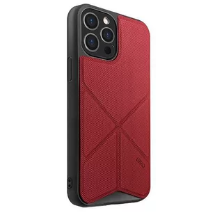 UNIQ etui Transforma iPhone 12 Pro Max 6,5" czerwony/red - Etui i futerały do telefonów - miniaturka - grafika 2