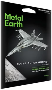 Metal Earth, F/A-18 Super Hornet  Model do składania. - Modele do sklejania - miniaturka - grafika 1
