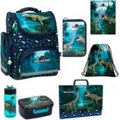 Zestawy szkolne - ZESTAW SZKOLNY 7-ELEMENTÓW DINOZAUR 19 DERFORM - miniaturka - grafika 1