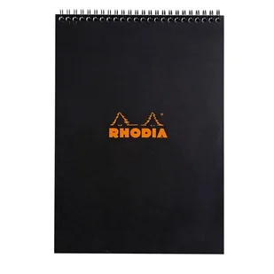 Notatnik Rhodia A4, kratka, czarny - Notesy i bloczki - miniaturka - grafika 1