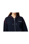 Bluzy damskie - Bluza damska Tommy Hilfiger Mdrn Reg Gbl Stp Fullzip klasyczna rozsuwana-S - miniaturka - grafika 1