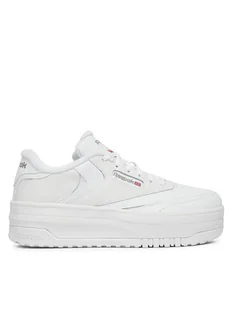Reebok Sneakersy CLUB C EXTRA 100075205 Biały - Buty dla dziewczynek - miniaturka - grafika 1