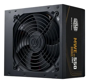 Cooler Master MWE Bronze 550 V3 230V moduł zasilaczy 550 W 24-pin ATX ATX Czarny MPE-5501-ACABW-3BEU - Akcesoria do serwerów - miniaturka - grafika 1