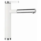 Baterie kuchenne - Bateria stojąca BLANCO Linee-S Silgranit-Look Delikatny biały/Chrom 526957 - miniaturka - grafika 1