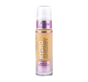Vollare Cosmetics Makijaż twarzy Podkład Nawilżająco-Energetyzujący Hydro Energy 01 Pastel Pear 30 ml - Podkłady do twarzy - miniaturka - grafika 1
