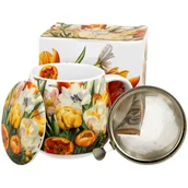 Kubki - Kubek z zaparzaczem Tulipany 430 ml - miniaturka - grafika 1
