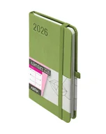 Kalendarze - Kalendarz 2026 A6 Rubi zielony Tdw - kalendarz - miniaturka - grafika 1