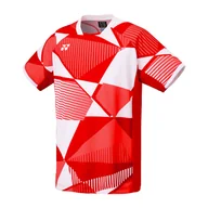 Koszulki sportowe męskie - Koszulka męska Yonex Men's Crew Neck Shirt 10635 Tango Red M - miniaturka - grafika 1