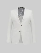 Marynarki męskie - marynarka do zestawu erve szary slim fit - miniaturka - grafika 1