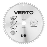 Akcesoria do elektronarzędzi - VERTO Tarcza do pilarki, widiowa, 300 x 30 mm, 60 zębów - miniaturka - grafika 1