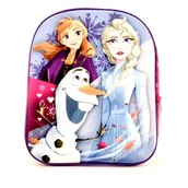 Plecaki szkolne i tornistry - Plecak 3D do przedszkola Frozen Anna Elsa różowy - miniaturka - grafika 1