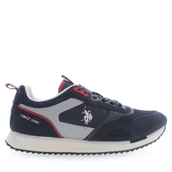 Sneakersy męskie - Sneakersy U.S. Polo Assn. Ethan ETHAN001 Granatowy - miniaturka - grafika 1