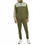 Dresy męskie - Komplet Dresowy Nike Męski Zielony DM6843-326 r. M - miniaturka - grafika 1