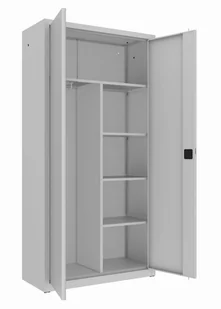 Dwudrzwiowa szafa do biura Sbm 206 m lx Rodo - Szafy biurowe - miniaturka - grafika 1