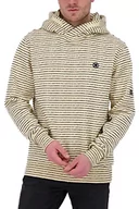 Swetry męskie - Alife and Kickin męska bluza JohnAK Z Sweat bluza męska bluza z kapturem sweter S-XXXL, kremowa melanż, XL, kremowy melanż - miniaturka - grafika 1