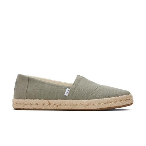Toms Alpargata Rope 2.0_Vetiver Grey, Trampki Damskie, wetywer szary, 38 EU