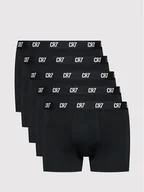 Majtki męskie - Cristiano Ronaldo CR7 Komplet 5 par bokserek Basic Trunk 5-Pack 8106-49-2900 Czarny - miniaturka - grafika 1