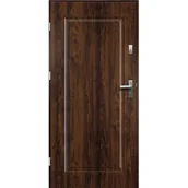 Drzwi zewnętrzne - Drzwi zewnętrzne ALTEA pełne orzech 80 lewe RADEX - miniaturka - grafika 1