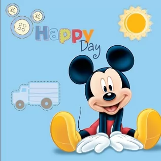 Pojemniki na zabawki - Marko MARDSN53BM Książeczka kąpielowa Baby Mickey - grafika 1
