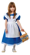 Stroje karnawałowe - Kostium dziecięcy Alicja - niebieska sukienka-115-128cm - miniaturka - grafika 1