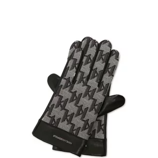 Rękawiczki - Karl Lagerfeld Skórzane rękawiczki - grafika 1