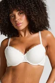 Biustonosze - Hunkemöller Biustonosz usztywniany z fiszbinami Lola Biały - miniaturka - grafika 1