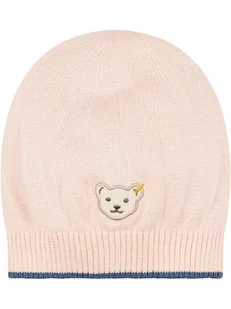 Steiff Czapka beanie w kolorze jasnoróżowym - Czapeczki dla niemowląt - miniaturka - grafika 1